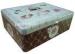 Metal Square Tin Box For Cup Cake Biscuit Storage