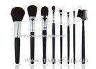 Eco Friendly Travel Private Label Makeup Brushes with Lip Brush and Concealer Brush