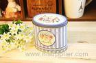 Small Gift Packaging Oval Tin Box Promotions With 3d Embossing