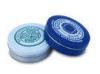 FDA Metal Round Tin Box packaging For Cream Mint / Candy Chewinggum Pack