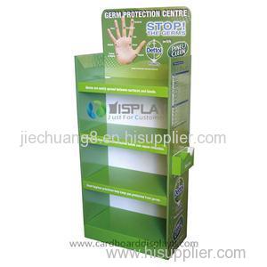 2014 Hottest Cardboard Medicine Display Shelf For Bulb For Medical Equipment