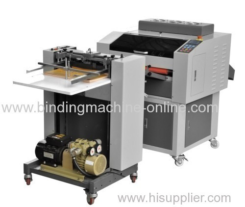 Newest Automatic multi Roller UV coating machine with automatic paper feeder system U-18AI