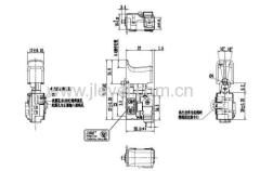 Supply dc speed regulation switch button switch electric tool accessories