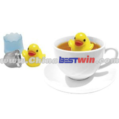 Tea duckie in kitchen