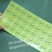 Custom Transparent Self Adhesive Labels With Company Logo Black Printing Round Transparent Clear Adhesive Labels