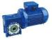 RV Aluminum Alloy Worm Gear Reducer With Small Gear Motor And Extension Shaft