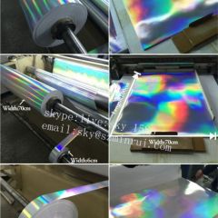 3D Hologram Patterns Destructible Paper Widely Using for Custom Tamper Evident Labels