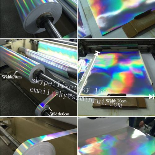 New Design Hologram Destructible Sticker Vinyl for Security Warranty Void Eggshell Label Material Paper