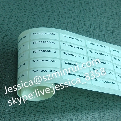 Custom Security Cannot Open Tamper Evident Seal Stickers Security Seal Adhesive Labels