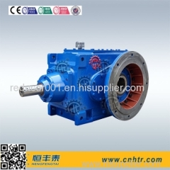 B series industrial bevel spiral right-angle gearbox for milling machine