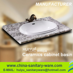 New sanitary ware ceramic prodcuts bathroom cabinet basin