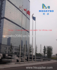 Flag pole steel product