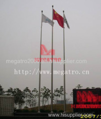 Flag pole steel product