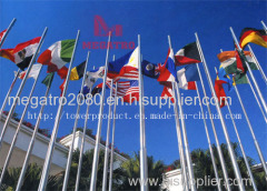 Flag pole steel product