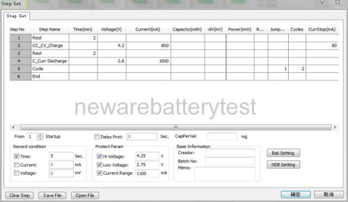 Lithium battery 8 channel battery testing system