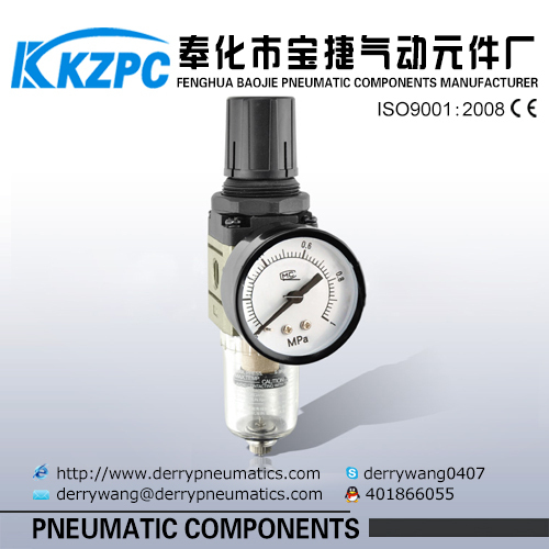 Filter pressure regulator SMC Air source treatment