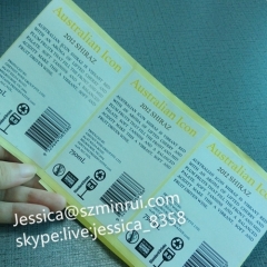 High Quality Wine Paper Label Custom Alcohol Labels Printing Waterproof Wine Sticker From Professional Manufacturers