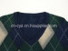 Men's Lambswool Checked Pattern Pullovers