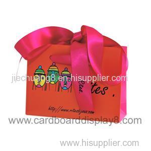 Fancy Full Print 6 Colors Paper Bag Design For Company Stuff Packaging