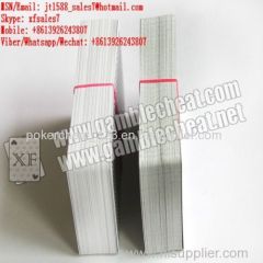 XF New Bar-Codes Marking Edge Sides Poker Playing Cards For Poker Analyzer