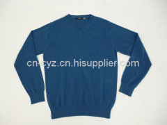 Men's V Neck Casual Loose Pullovers