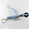 Aluminum Cheap Torch LED Keychain Projection Mini LED Flashlight