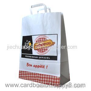 2015 Hot Selling Luxury Recycled Brown Kraft Paper Bags