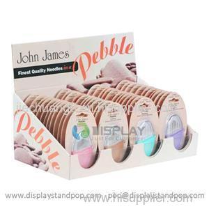 Customized Facial Mask Paper Advertising Display Stands