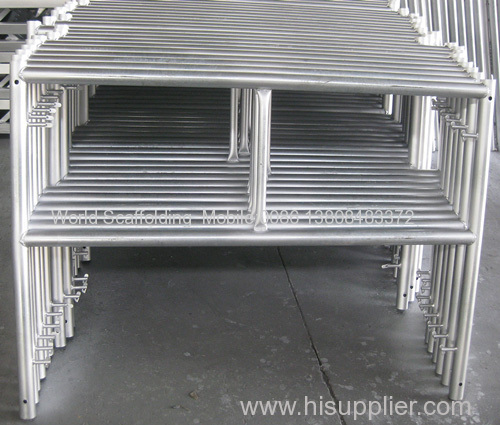 Galvanized Steel Galvanized Frame Scaffolding