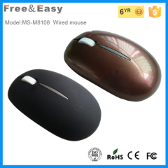 3D hot wired usb optical mouse in good price