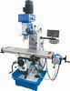3 axis Drilling Milling Machine with Horizontal Milling Hilt driven by gear