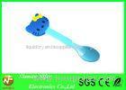 Promotional Silicone Gadgets Cartoon Silicone Kids Spoon Flexible / Lightweight