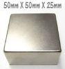 High intrinsic N42 N45 N50 Sintered Neodymium Block Magnets with Nickel Coating