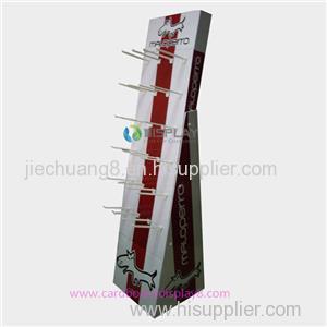 Customized Cardboard Display Hook Stand Supplier