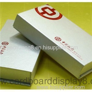 Custom Design Color Printing Usb Box For Bank