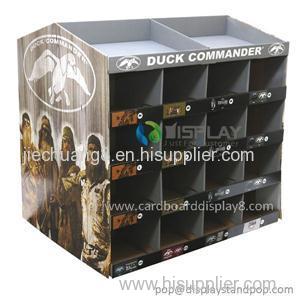 China Wholesale Cardboard Pallet Display Rack For Fishing Gear