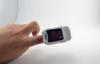 White Portable Digit Finger Pulse Oximeter Blood Oxygen Meter For Sports