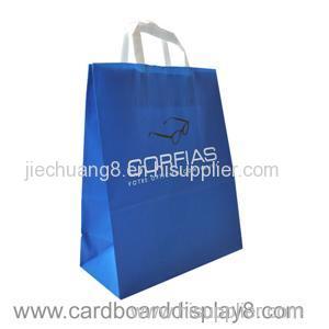 Customized Printing Full Color Cheap Kraft Paper Shopping Bag