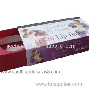 Full Color Print Lip Balm Box