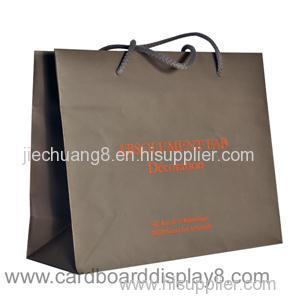 2015 New Recyclable Nature Color Kraft Paper Gift Bags