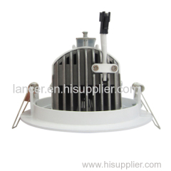 adjustable cob 15w led downlight round