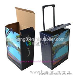 Good Quality Foldable Corrugated Paper Trolley Boxes