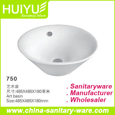 Classic White Hot-Selling South America Ceramic Wash basin