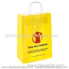 High Quality Recycled Kraft Paper Gift Bag