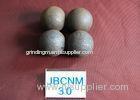 Hot Rolling / Forged Grinding Steel Ball for Mining and Cement Mill 58 - 61hrc Surface Hardness