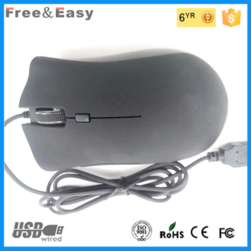 plastic wired scroll mouse