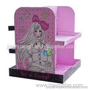 Promotional Retail Floor Display Stands For Makeups