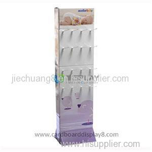 Specialized Production Cardboard Paper Hook Display For Baby Products