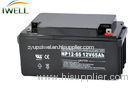 Black / Grey UPS / EPS 65Ah 12v Gel Battery With CE / ISO9001