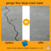 how to fix garage floor concrete cracks